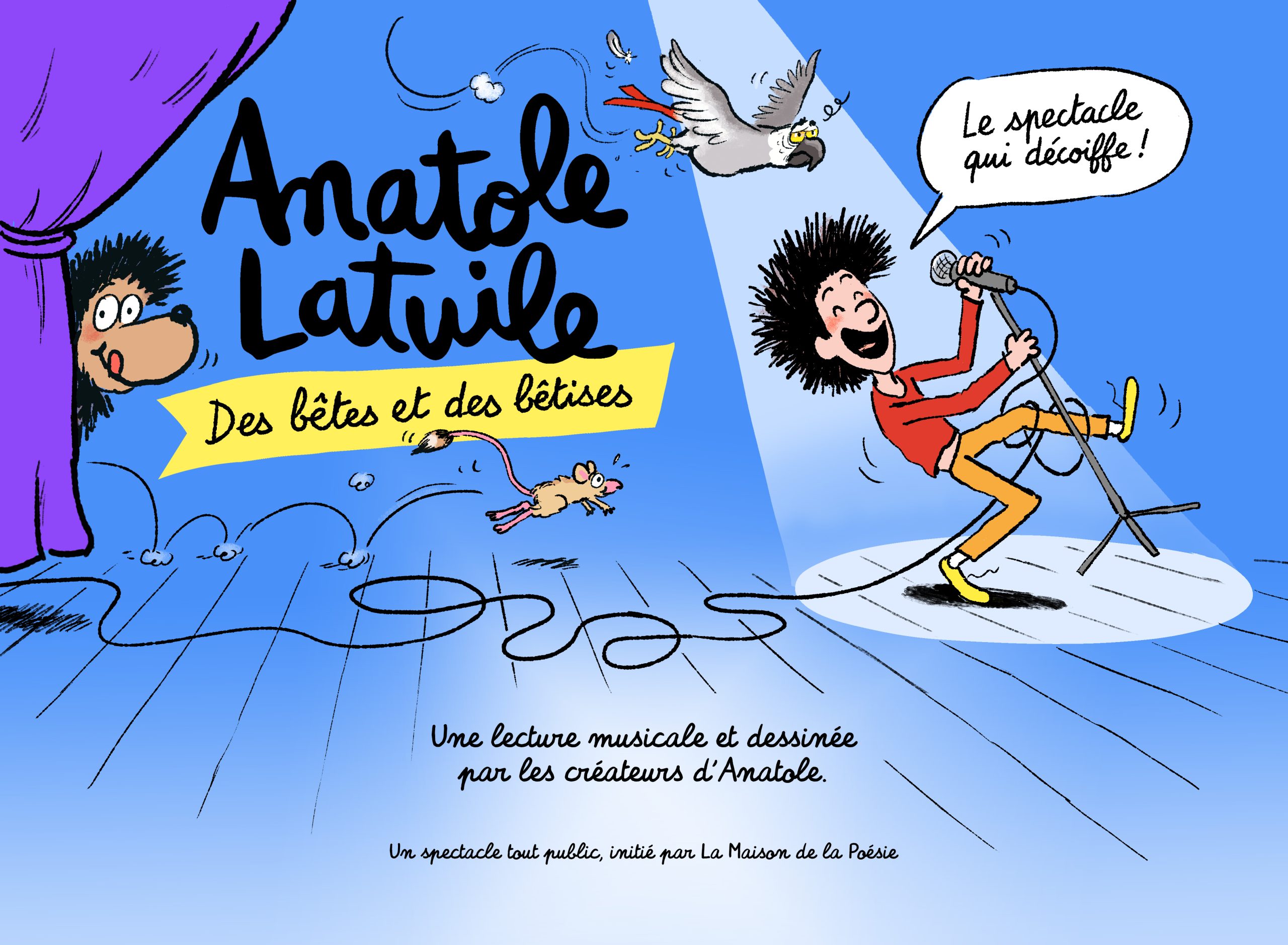 Anatole Latuile : lecture musicale dessinée