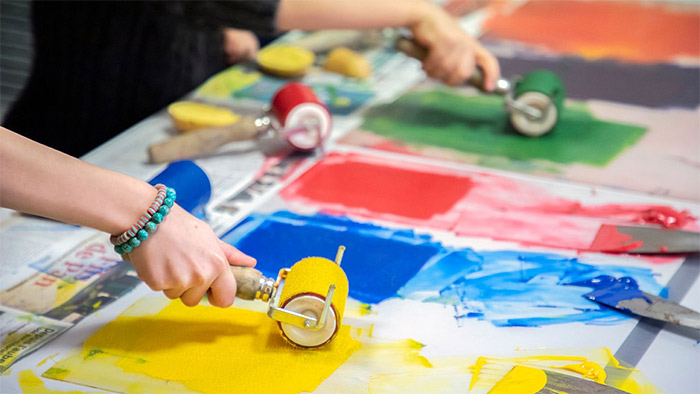 Atelier avec le musée de l'imprimerie